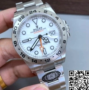 Clean White Dial Factory Steel Rolex Explorer M226570-0001 Stainless 0429